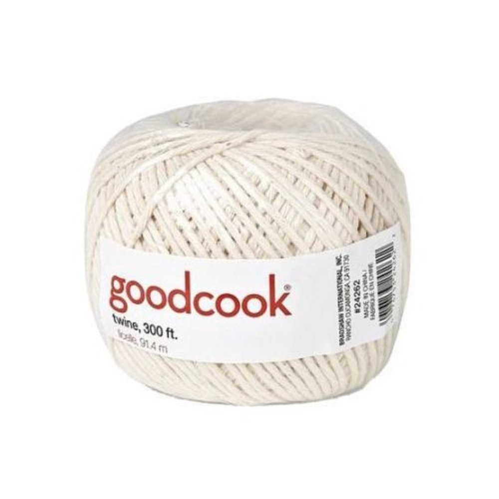 Goodcook All Purpose Cooking Twine Ball Tie Roasts Poultry Everyday Uses 300-ft